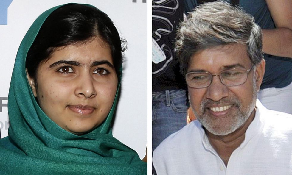 Premio Nobel per la pace a Malala Yousafzay e Kailash Satyarthi