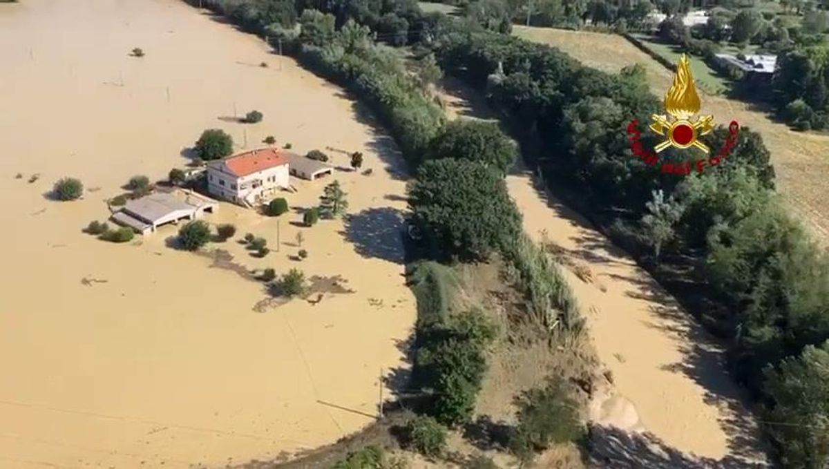 Quello che l'alluvione nelle Marche ha lasciato dietro di se | video