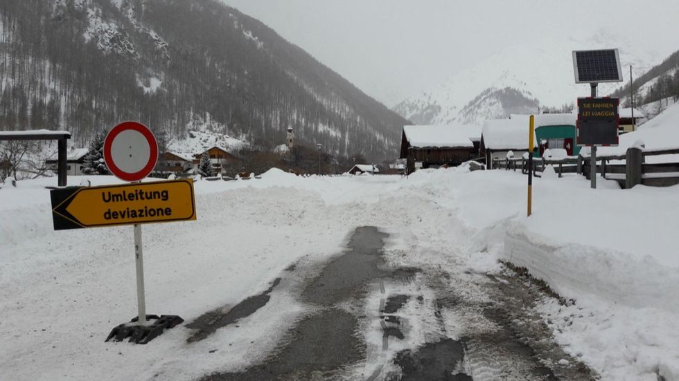 Maltempo: val Senales resta isolata, fino 3 metri di neve