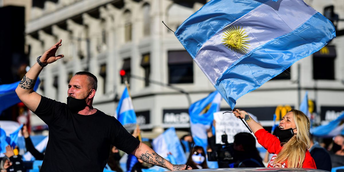 manfestazione argentina