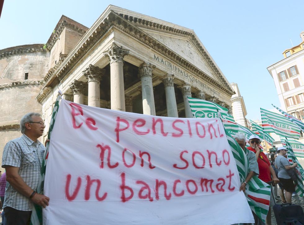 I pensionati perderanno 3,6 miliardi di euro in tre anni