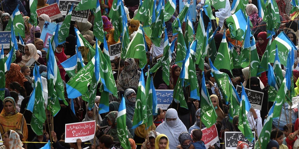 ​Manifestazione in Pakistan