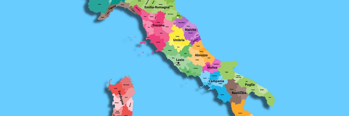​mappa province d'Italia
