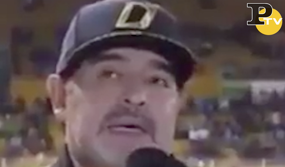 Maradona intervista video