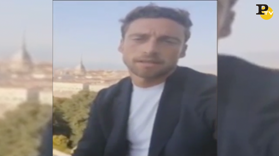Marchisio saluta Torino bonjour video