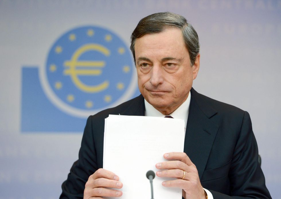 Mario Draghi e l'ottobre caldo dell'Europa
