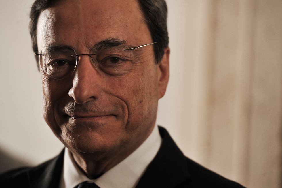 Mario Draghi rassicura l'Europa