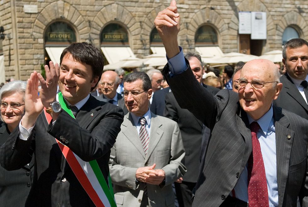 Tra Renzi e Napolitano c'è già ruggine