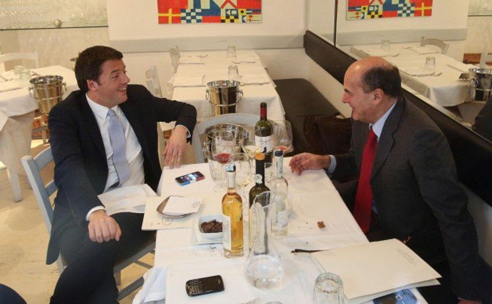 Bersani vs Renzi: la storia, le parole