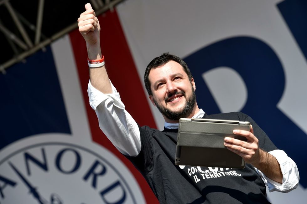 Matteo Salvini e la Lega a Roma - LE FOTO
