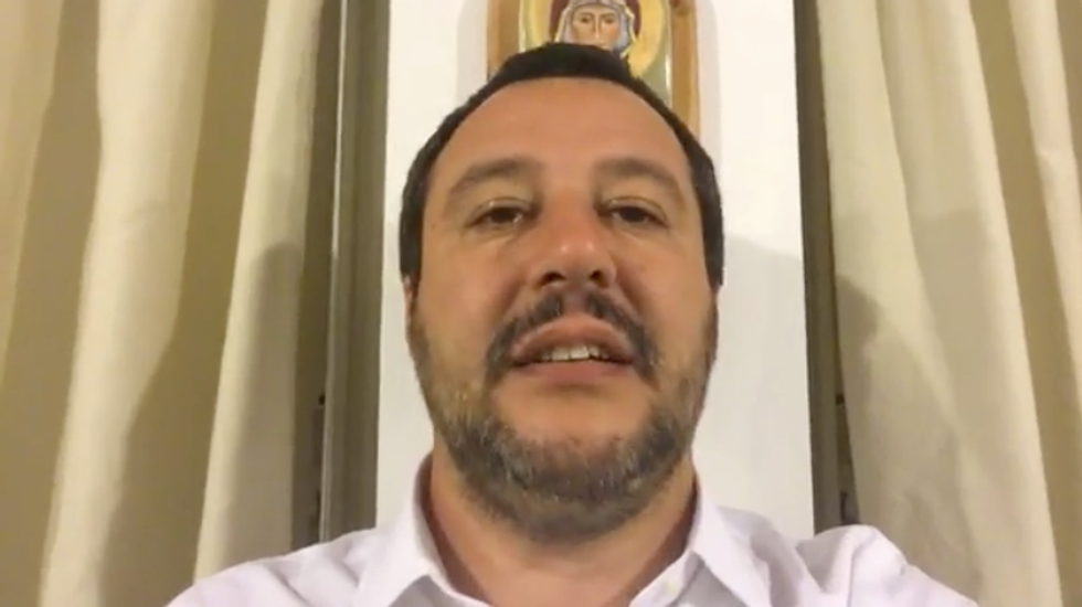 matteo Salvini video facebook