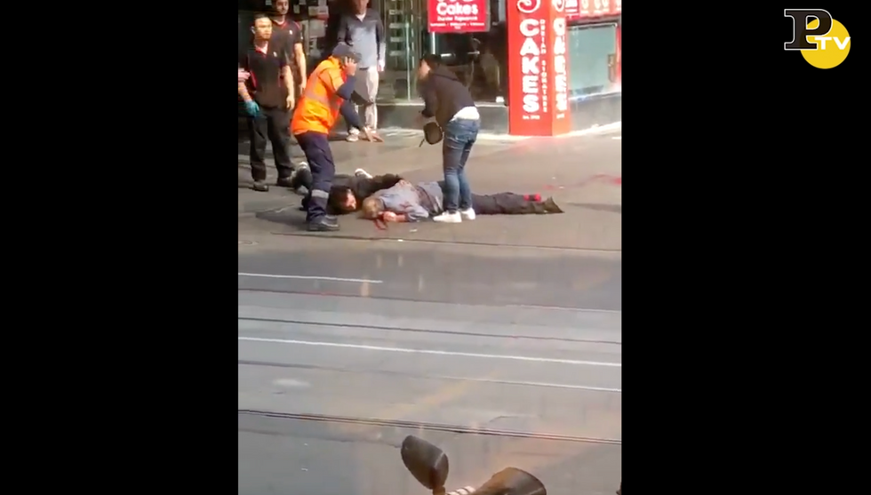 Melbourne: attacco terroristico video