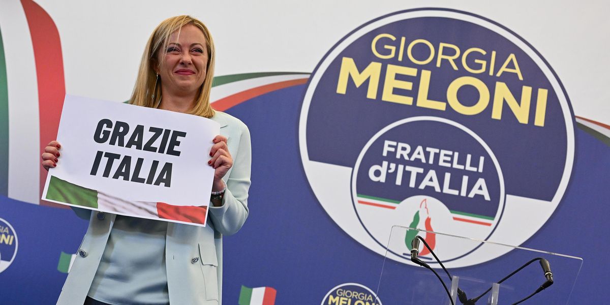 meloni fratelli italia elezioni 2022 centrodestra governo