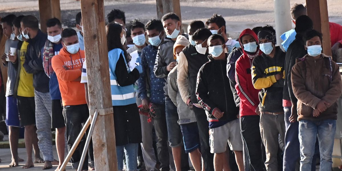 ​Migranti a Lampedusa