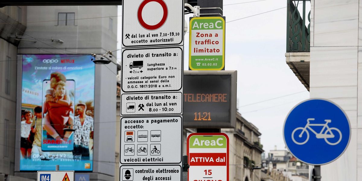 Milano, Ztl: L'Area B si richiederà un ticket d’ingresso