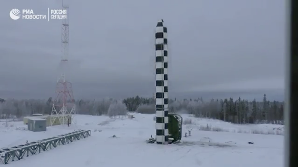 Missile nucleare intercontinentale Russia Sarmat Putin video test
