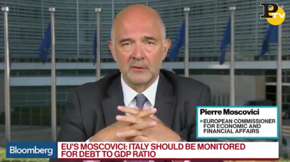 Moscovici contro l'Italia video