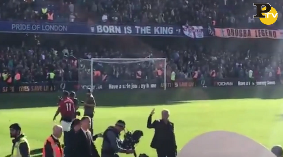 Mourinho sfotte tifosi Juventus video