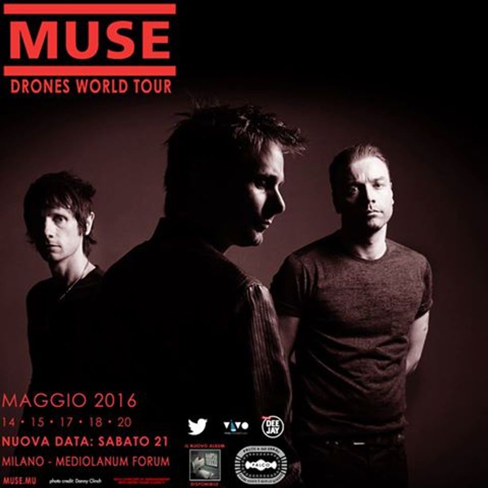 Muse a Milano: sesto concerto il 21 maggio