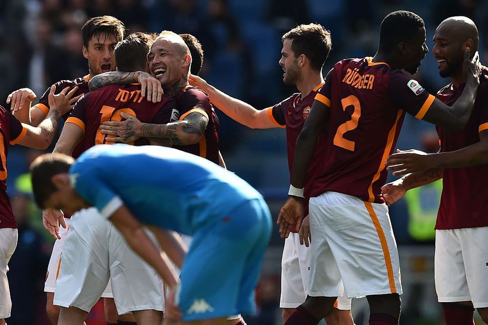 Roma - Napoli 1-0, i giallorossi decretano: Juve campione d'Italia!