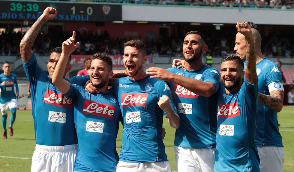 Napoli record serie a 2017 2018