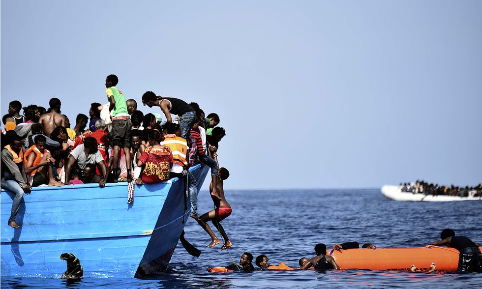 Naufragio migranti nel Mediterraneo