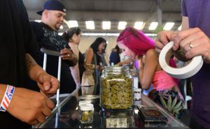Negozio Usa che vende marijuana