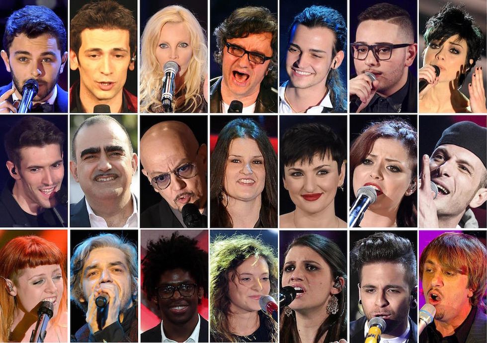 Sanremo 2016: boom sui social, Garko e Pausini i più menzionati