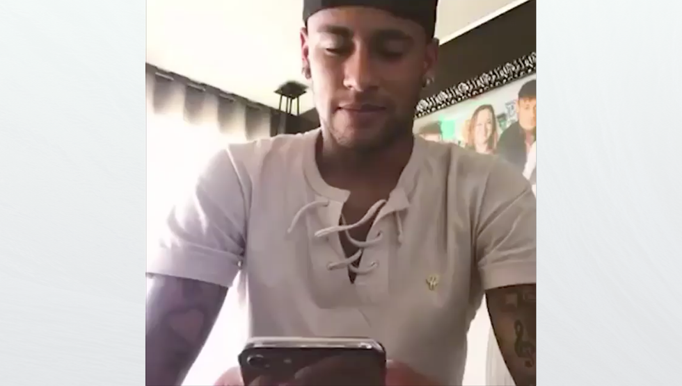 neymar video addio barcellona