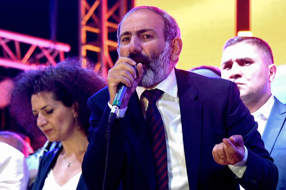 Nikol Pashinyan, il neo eletto premier armeno