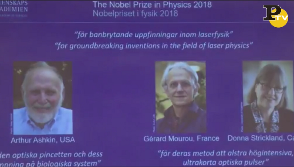 Nobel fisica 2018 video
