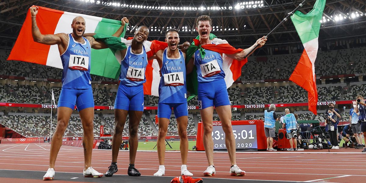 olimpiadi tokyo 2020 staffetta italia medagliere medaglie gare da seguire