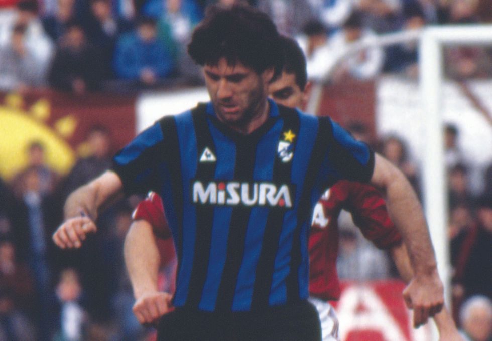 Oliviero Garlini, l'attaccante girovago riserva di "Spillo" e "Kalle"