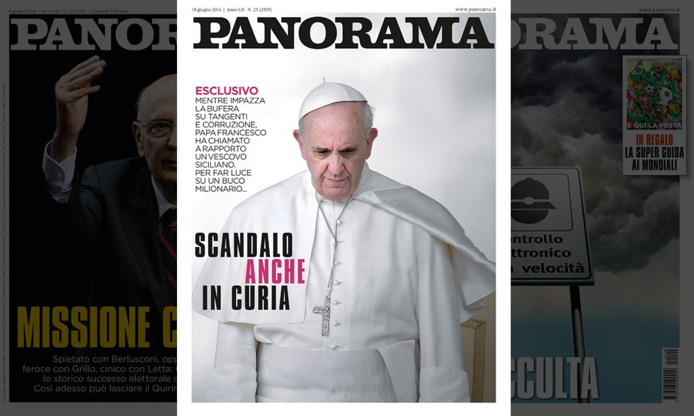 Panorama: Scandalo (anche) in Curia