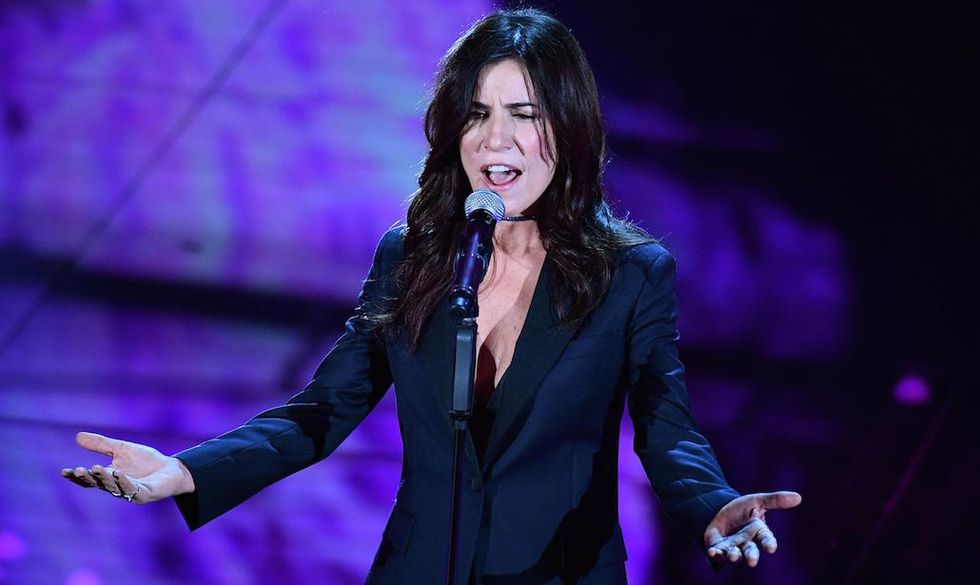 Paola Turci canta "Fatti bella per te" a Sanremo 2017