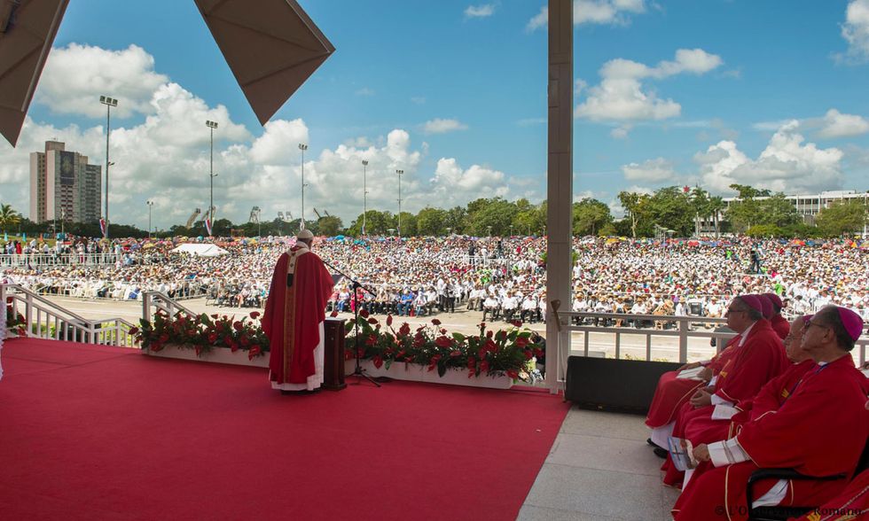 Papa Francesco a Cuba
