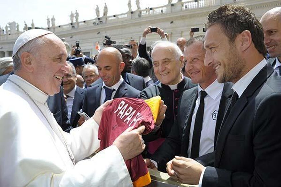 Italia e Argentina in campo il 14 agosto per il Papa