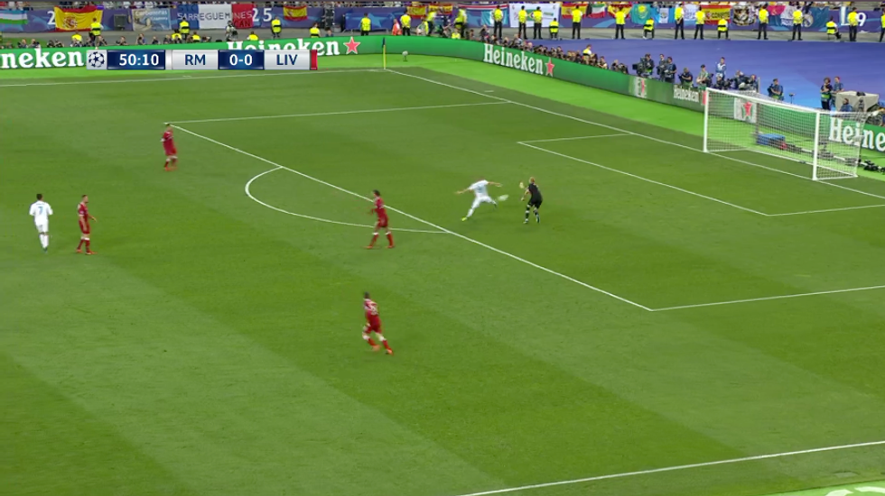 papera Karius gol Benzema 1-0 Real Madrid-Liverpool