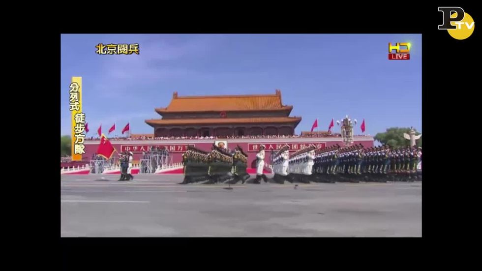 parata militare cina pechino