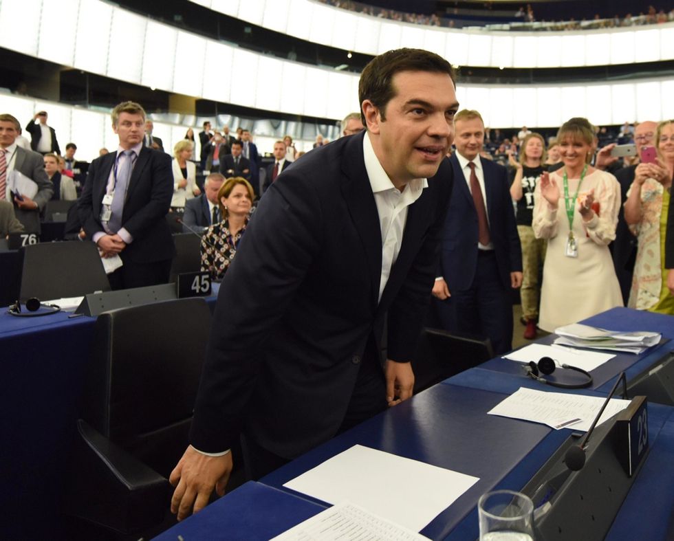 parlamento europeo discorso tsipras