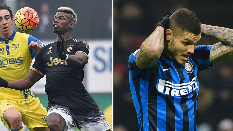 22a giornata, top e flop: Icardi affonda con l'Inter, Pogba devastante