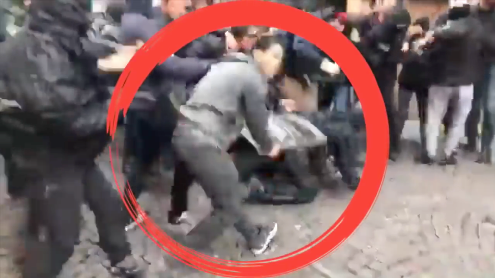 Piacenza video Carabiniere picchiato manifestazione antifascista
