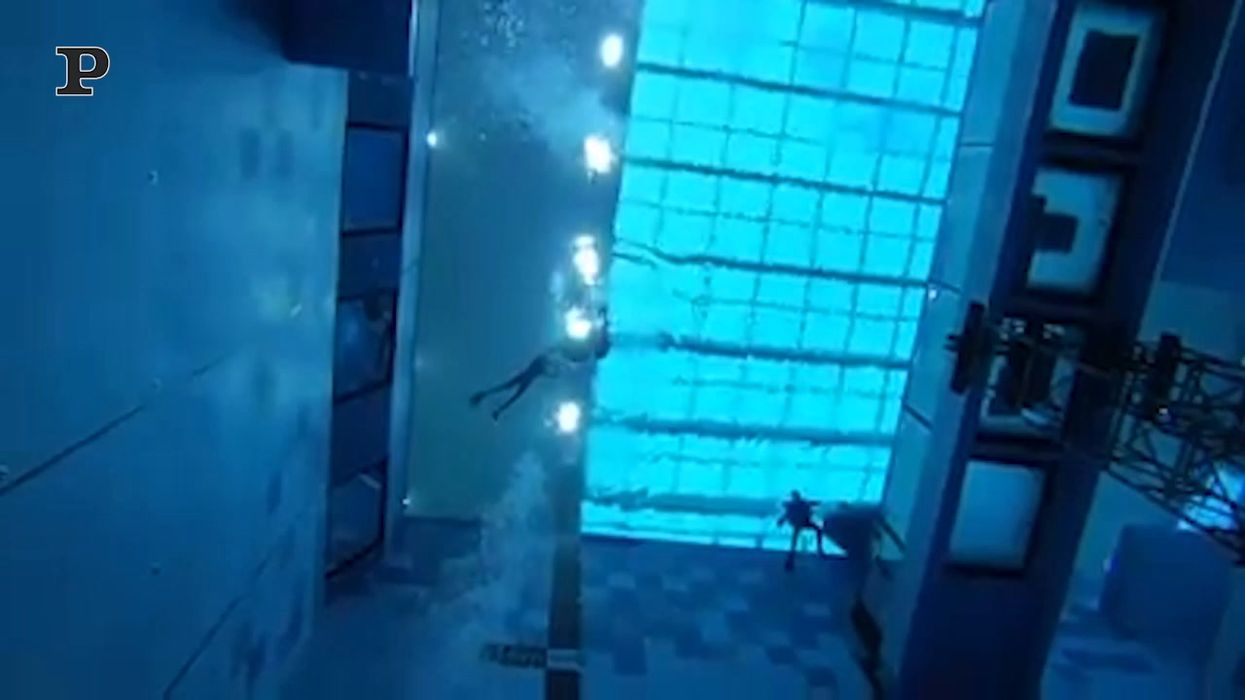 Inaugurata la piscina più profonda del mondo e si trova in Polonia | video