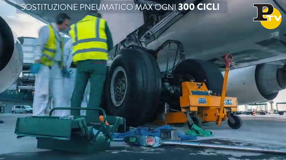 Pit stop aereo video