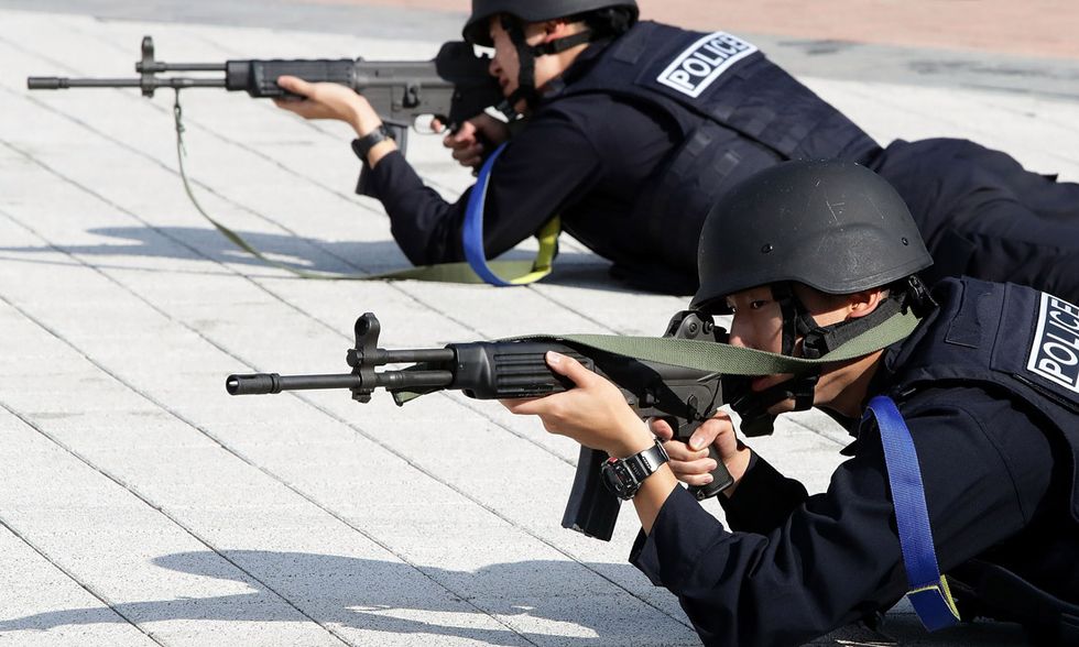 Polizia sudcoreana