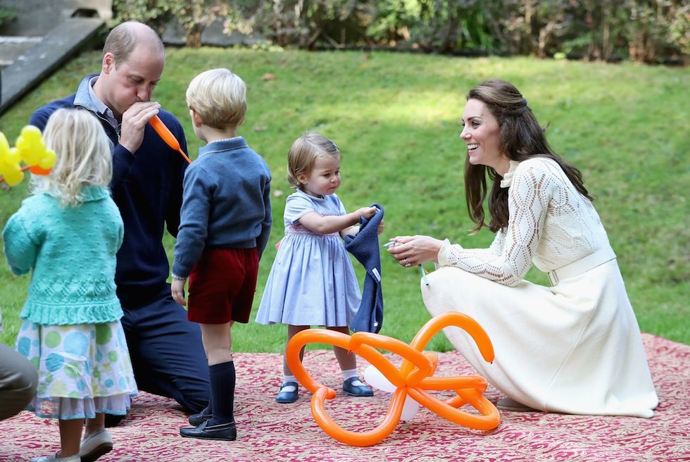 Primo party ufficiale per i royal baby in Canada