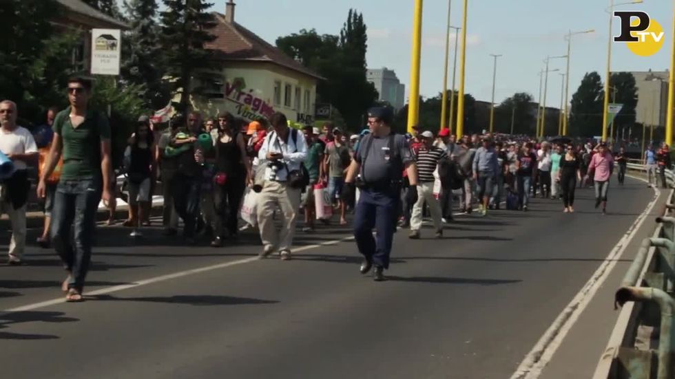 profughi marcia budapest vienna