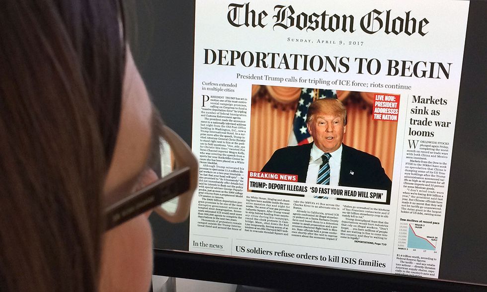 Provocazione del Boston Globe: con Trump iniziate deportazioni