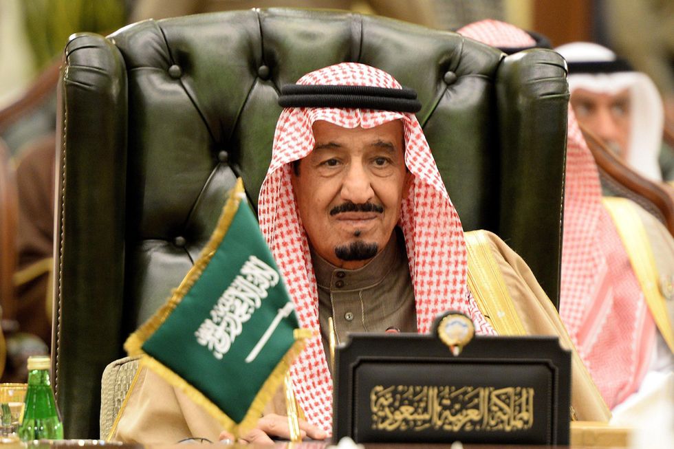 Re Salman dell'Arabia Saudita