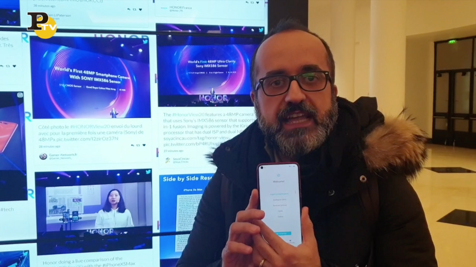 recensione Honor View20 video